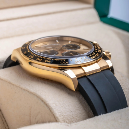 Rolex Daytona 126518LN Yellow Gold "Pikachu" Oysterflex full