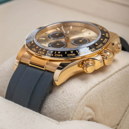 Rolex Daytona 126518LN Yellow Gold "Pikachu" Oysterflex full
